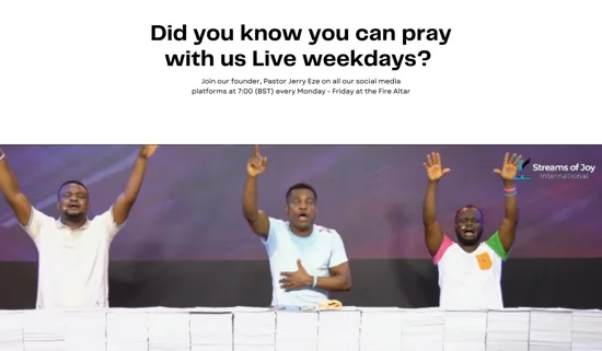Pray with us · 055